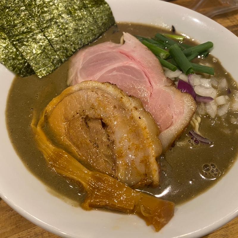 濃厚煮干しそば　中盛(煮干し中華そば 一剣)