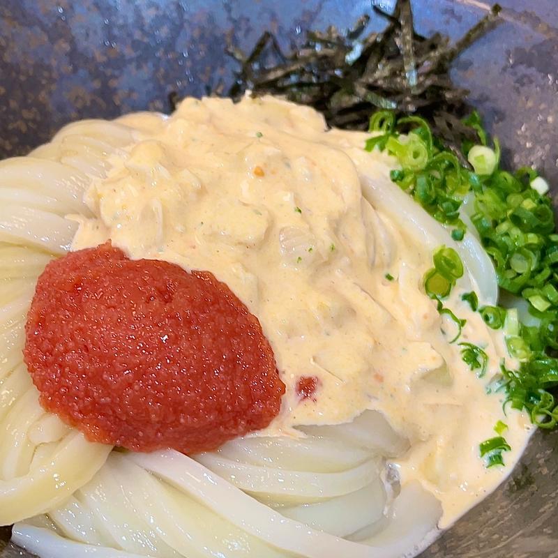 明太タルタルうどん(山下本気うどん　新宿歌舞伎町店)