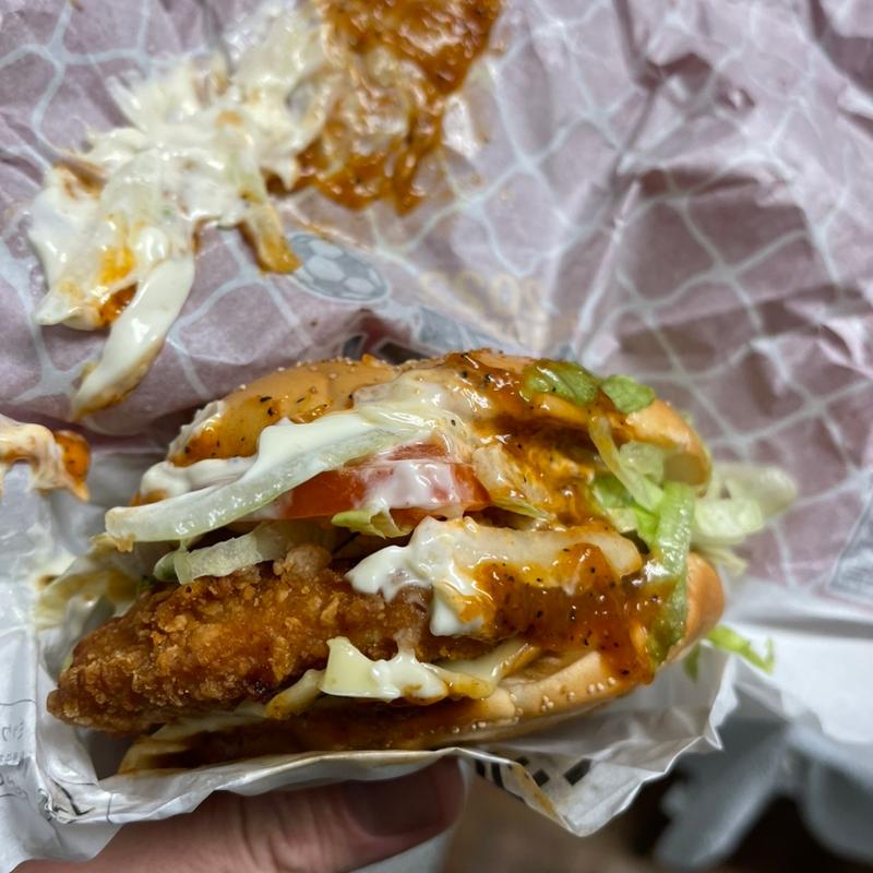 ケバブ風チキンバーガー(マクドナルド 渋川店)