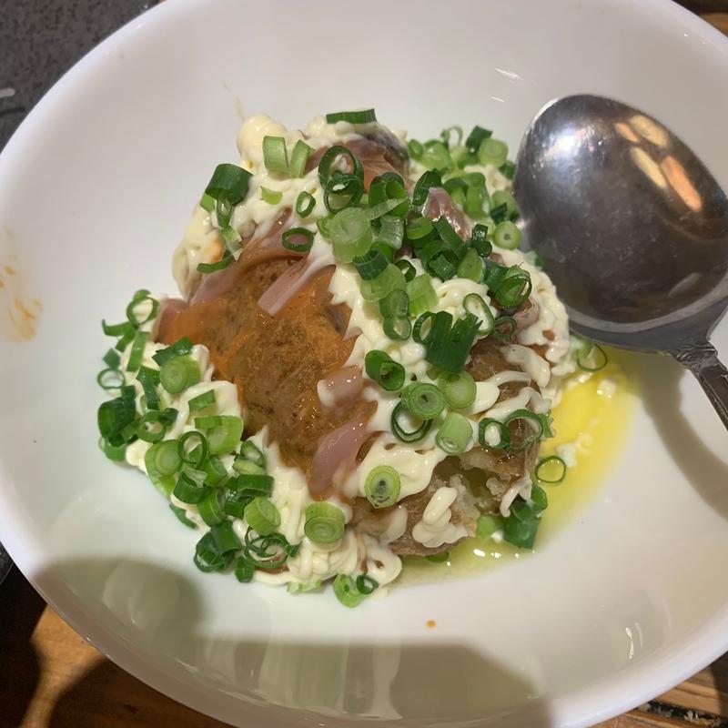 じゃがいもとイカの塩辛(海鮮居酒屋 山傳丸 海浜幕張店)