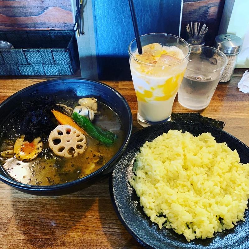 牡蠣のスープカレー(スープカリー喰堂 吉田商店)