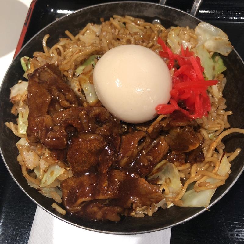 えきそばメシ(えきそば阪神梅田本店)