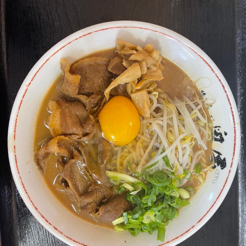 徳島ラーメン肉入り(中華そば 奥屋 （おくや）)