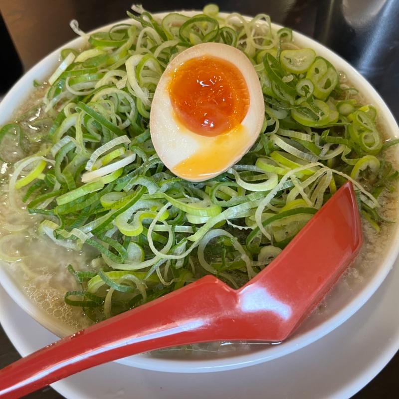 京都九条ネギバカ醤油ラーメン(雷電 )