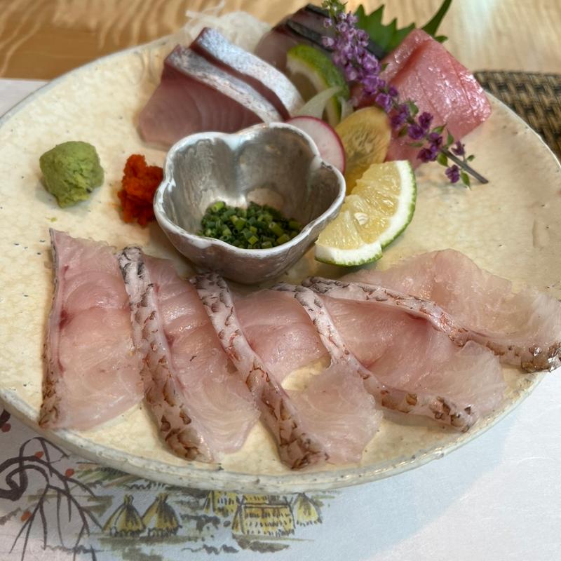 のどぐろ炙り刺し(博多 魚蔵)