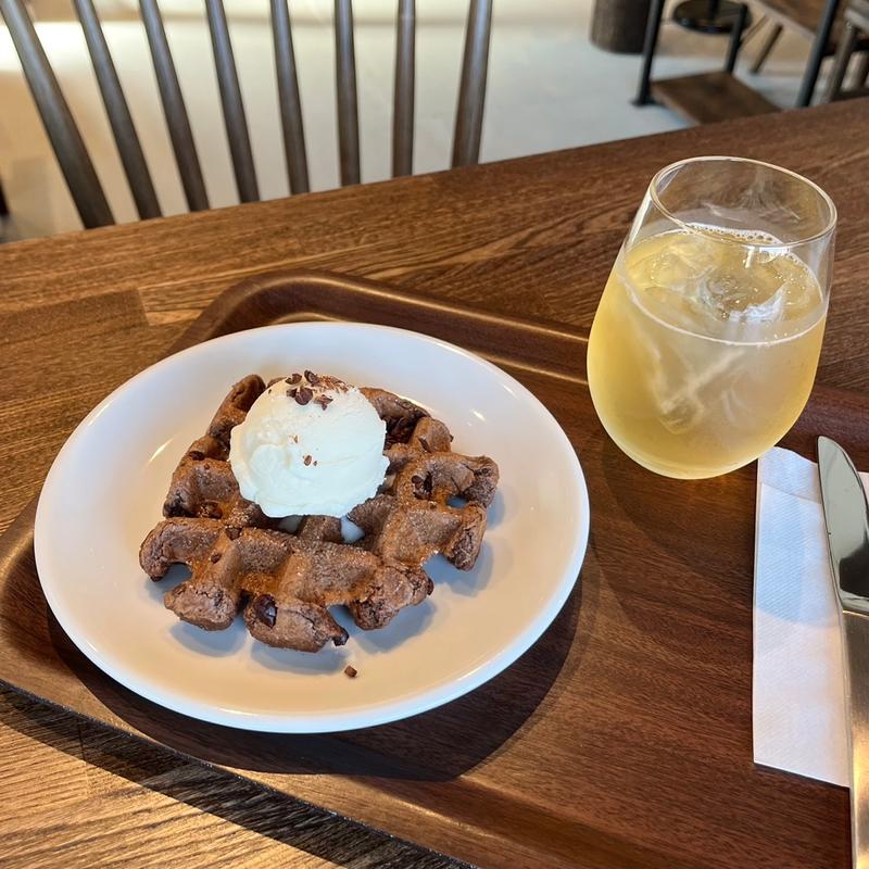 焼きたてベルギーワッフル(浪漫須貯古齢糖)