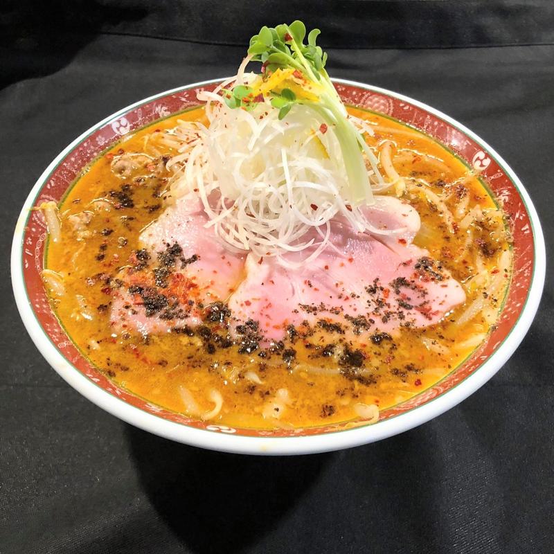 背脂味噌ラーメン(セアブラノ神 壬生本店)