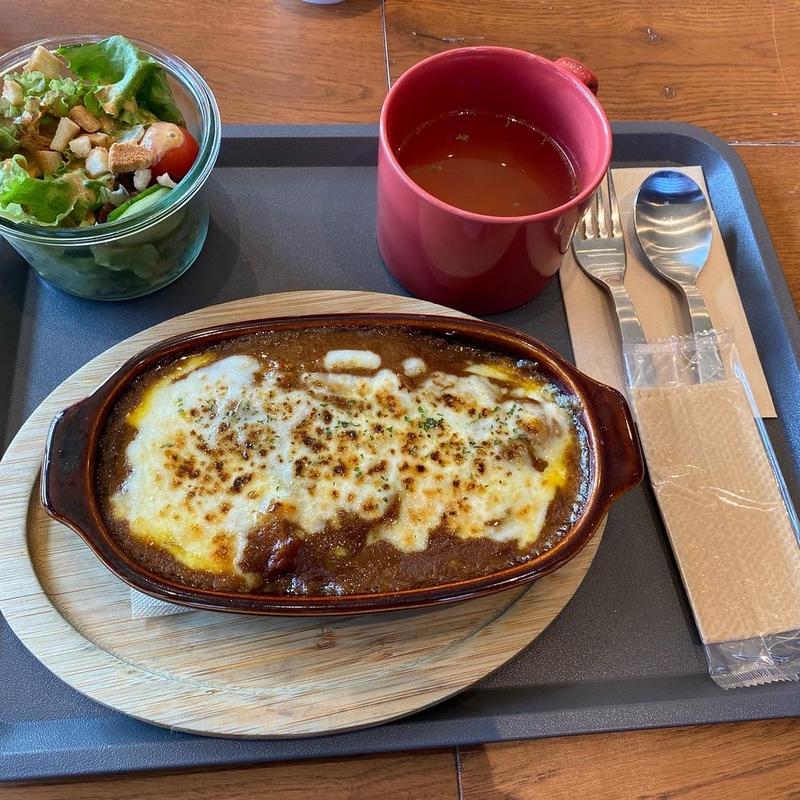 焼きチーズカレー(九州パンケーキCafe人吉HASSENBA店)