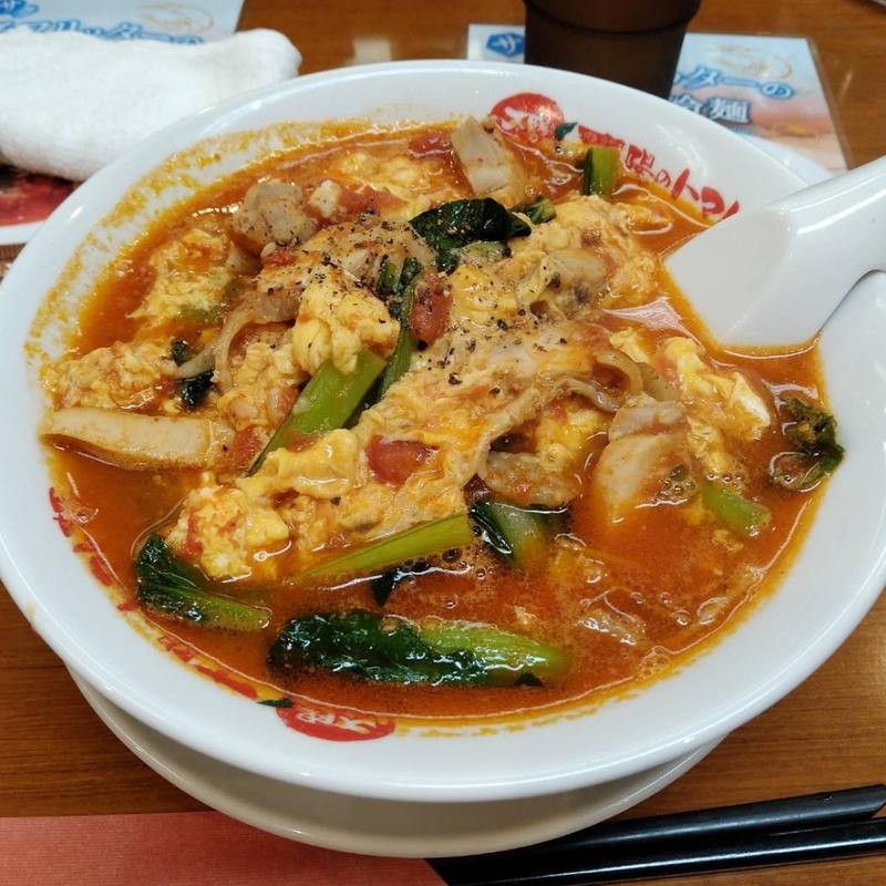 チーズラーメン Aセット(太陽のトマト麺 三田支店)