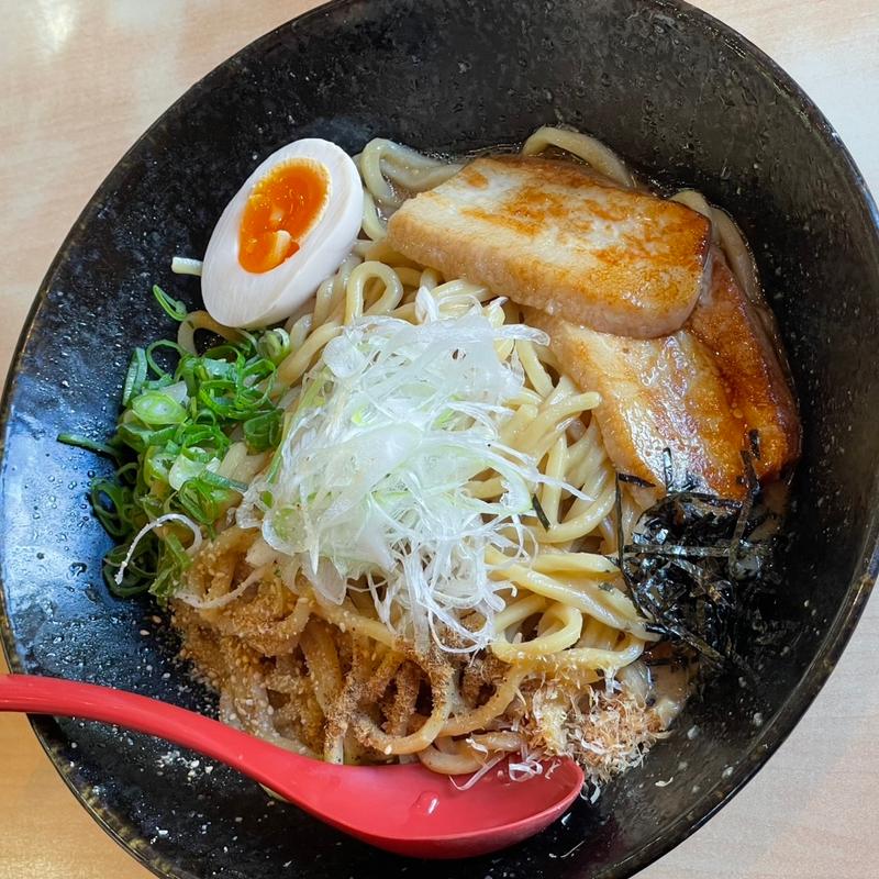 味噌まぜそば(新潟濃厚味噌 東横 紫竹山本店)