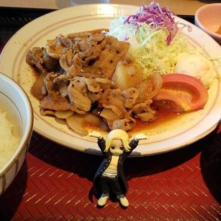 豚の生姜焼き定食(大戸屋ごはん処 イトーヨーカドー湘南台店)