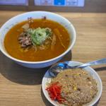 半チャーハンセット（味噌ラーメン）(さっぽろ純連 札幌本店)