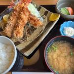 海老フライ定食(小)(とん膳 銚子店)
