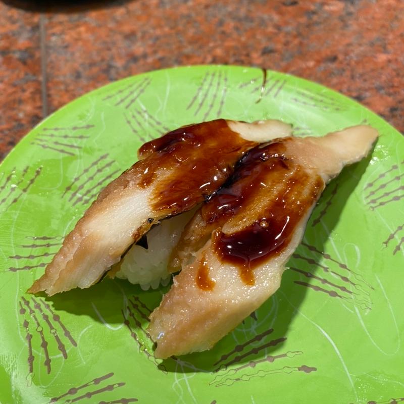 煮あなご(回転寿司 根室花まる 南25条店)