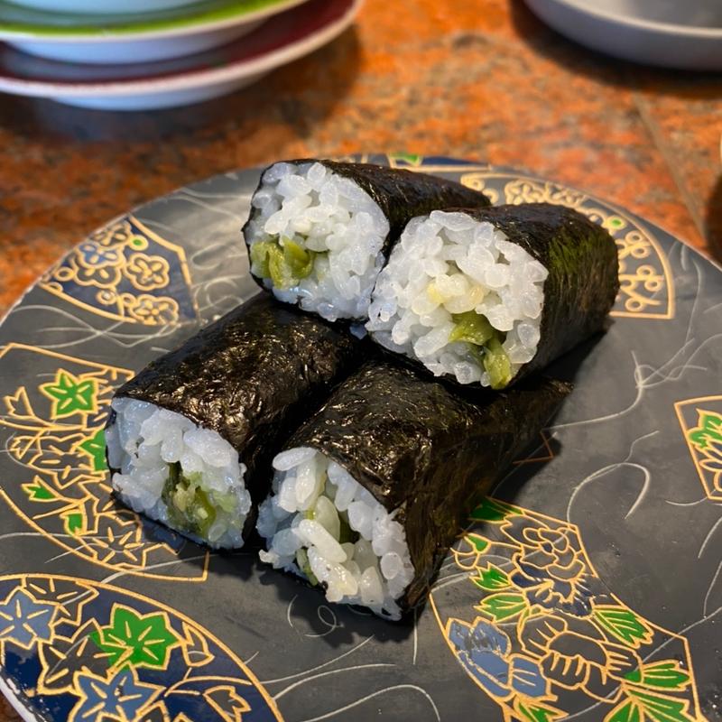 つんつん巻き(葉わさび)(回転寿司 根室花まる 南25条店)