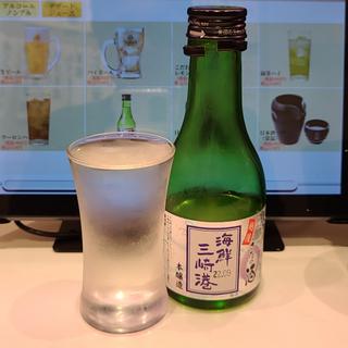 新潟「越後 海鮮三崎港 本醸造」(回転寿司みさき 大山店)