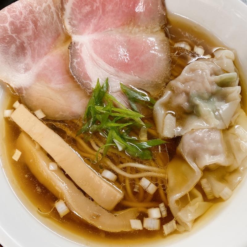 鶏そば期間限定(らーめん与七)