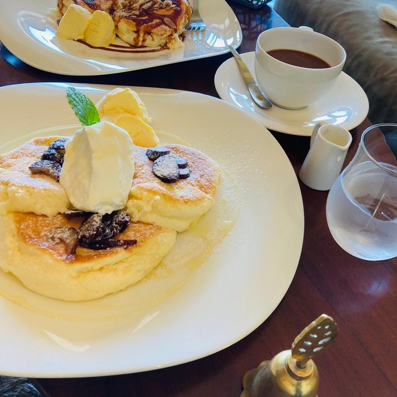 リコッタパンケーキ(紫陽花珈琲)