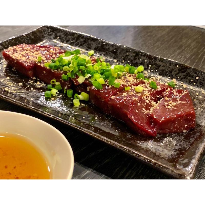 炙りレバー(焼肉・ホルモン 【スタミナ苑】)