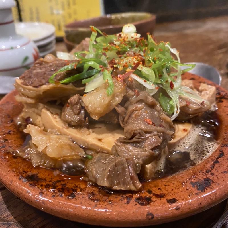 牛すじ煮込み(かもせ屋)