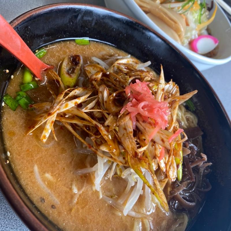 辛ねぎラーメン(ラーメンとん太 新潟巻店)