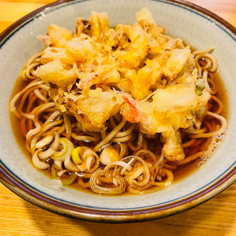 かき揚げそば(福そば )