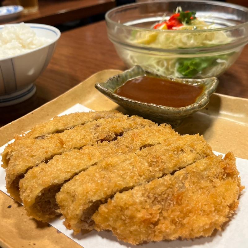 メンチカツ定食(味蕾 )