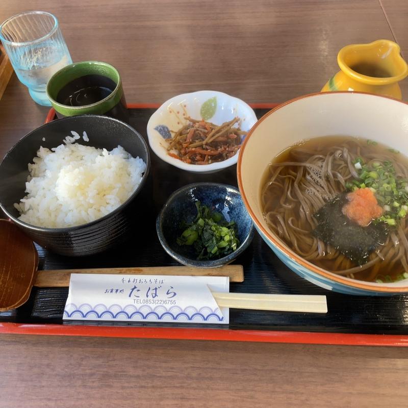 オロチそば(たばら食堂 )