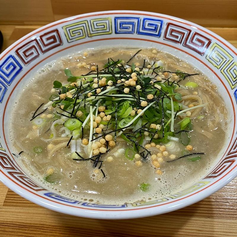 お茶漬けラーメン(中華そば桐麺)