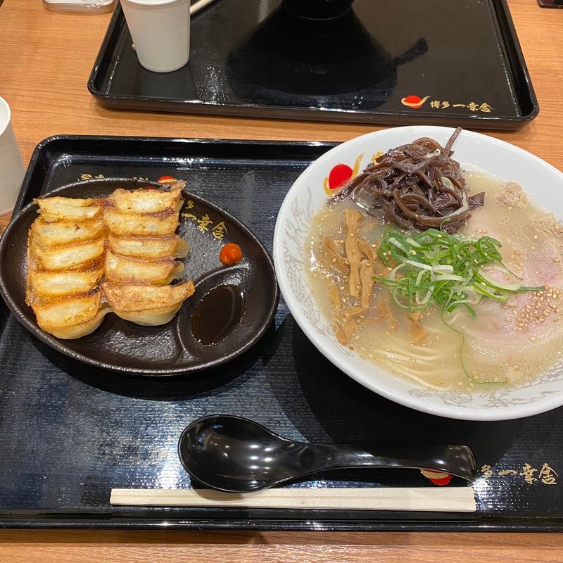 塩豚骨ラーメン(博多一幸舎 ららぽーと立川立飛店)