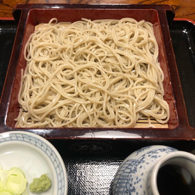 もり蕎麦(虎ノ門 大坂屋 砂場)