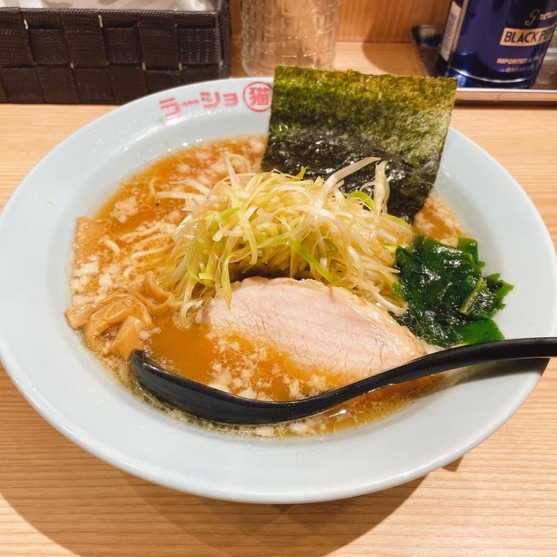 試食（ネギラーメンこってり）(ラーショマルミャー 宇都宮店)