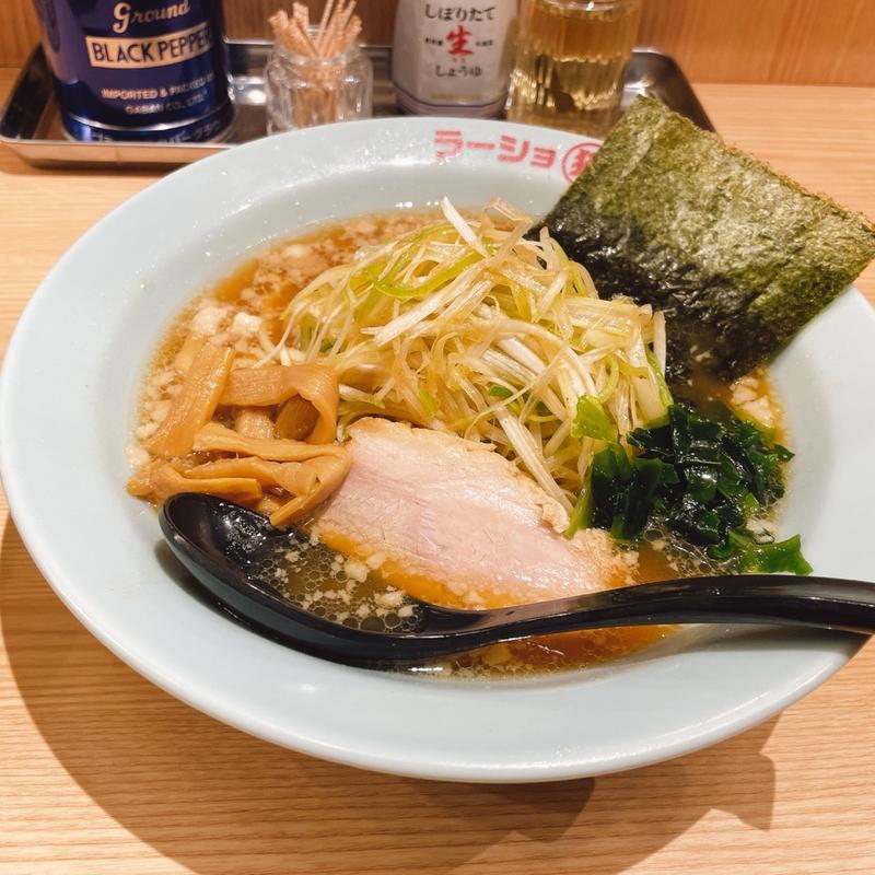 試食（ネギラーメンあっさり）(ラーショマルミャー 宇都宮店)