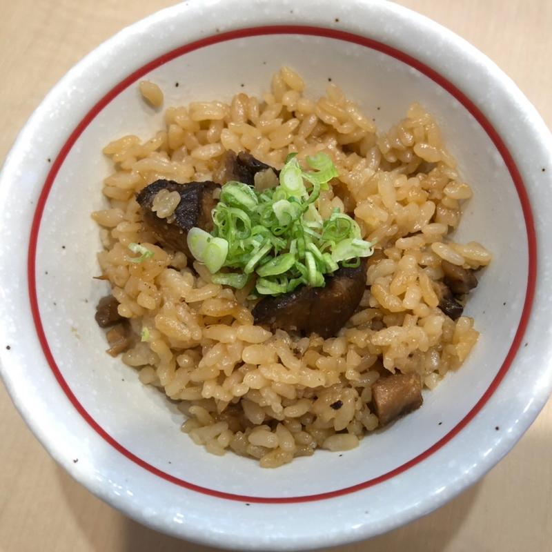 チャーシュー炊き込みご飯(麺屋　えぐち)