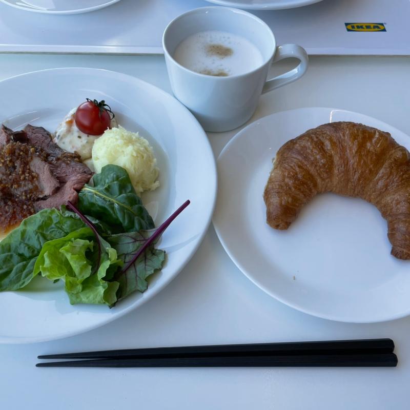 ブランチプレートローストビーフ(IKEAレストラン 長久手)