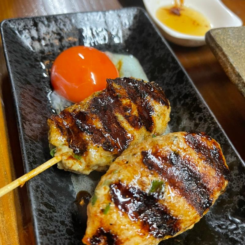 月見つくね(鳥石)