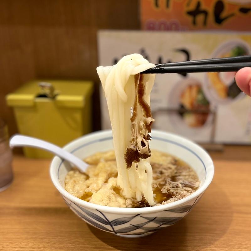 肉ごぼう天うどん(ウエスト 川端店(うどん))