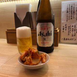 ビンビール(らぁめん しゅき)
