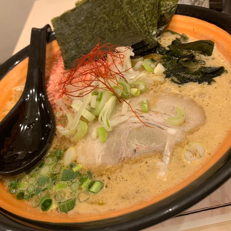 海老味噌らーめん(麺や虎鉄 大麻店)
