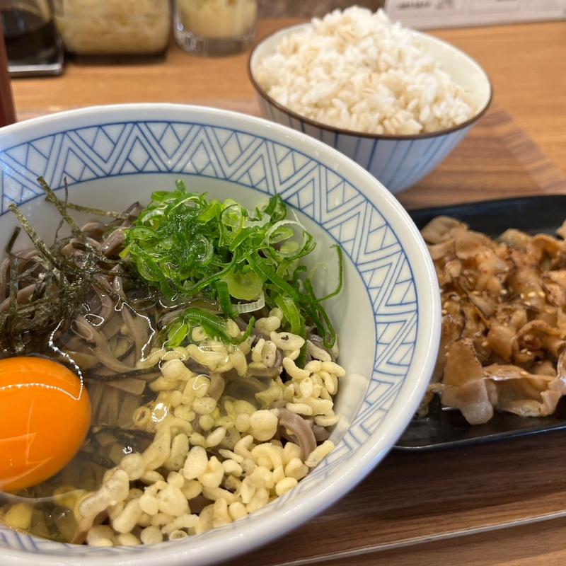 肉定食(炙り肉そば ニューヨーク)