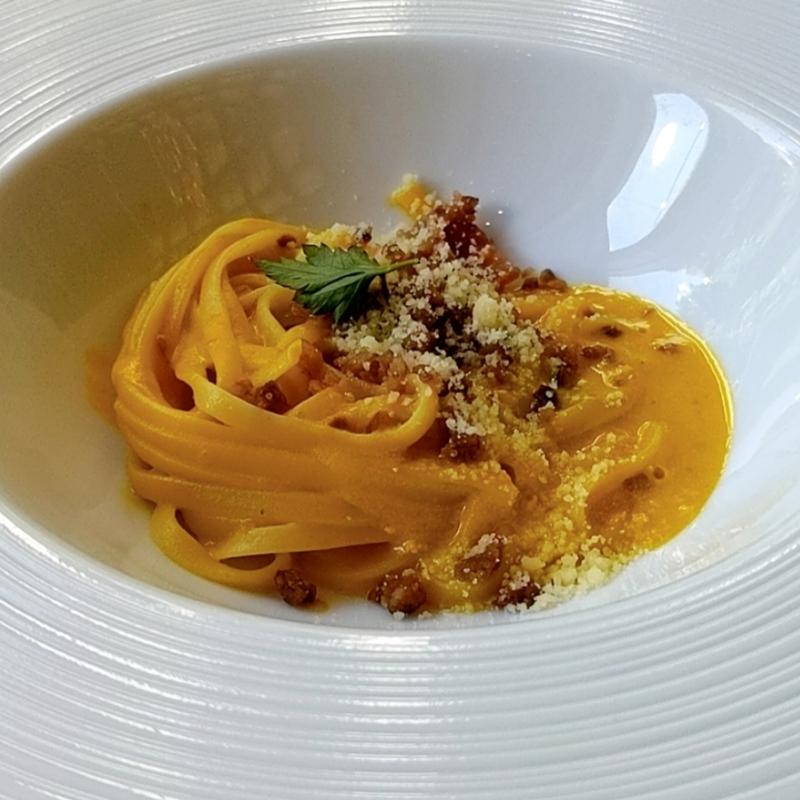 かぼちゃと栗のクリームパスタ(ナイト＆デイ （ナイトアンドデイ）)