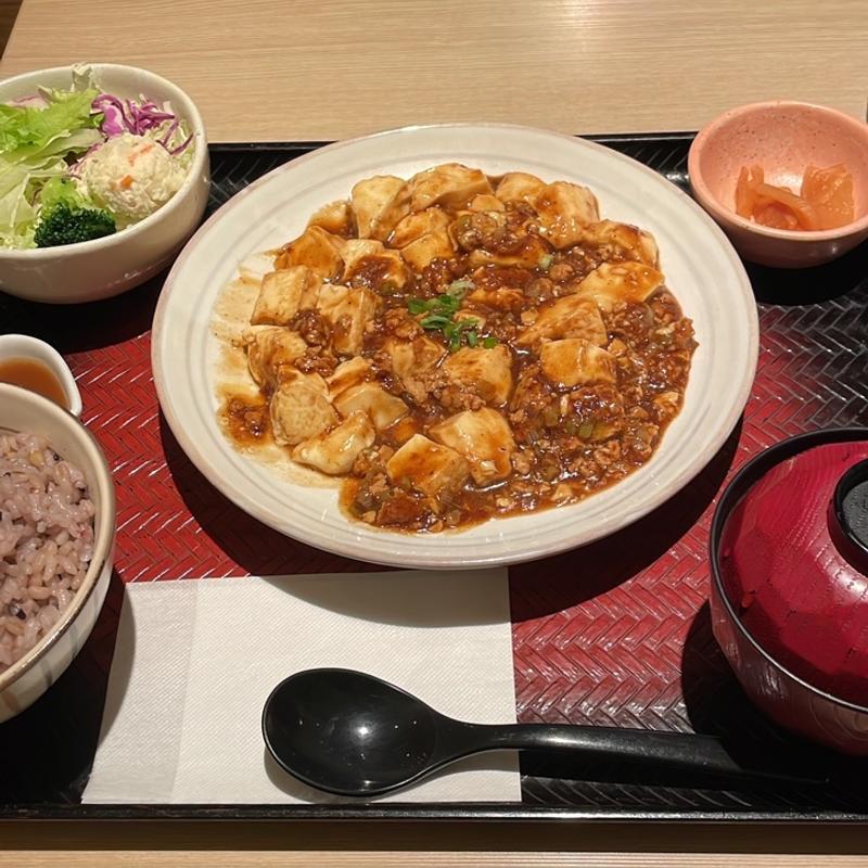 マーボー定食(大戸屋ごはん処 調布南口店)