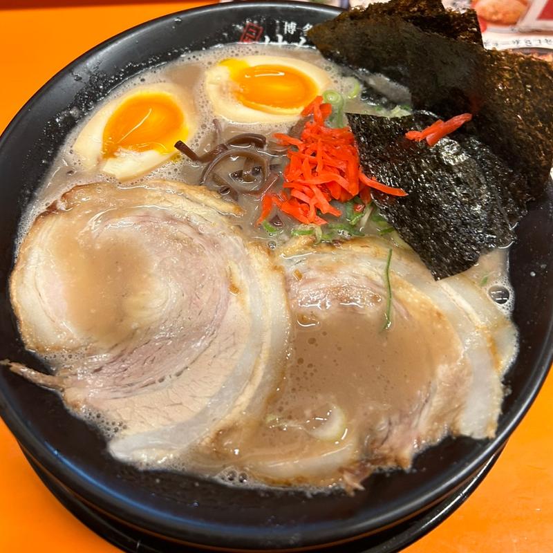 のり玉チャーシューメン(博多ラーメン 二代目けんのすけ)