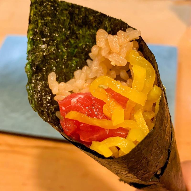 トロ手巻き(みこ寿司)