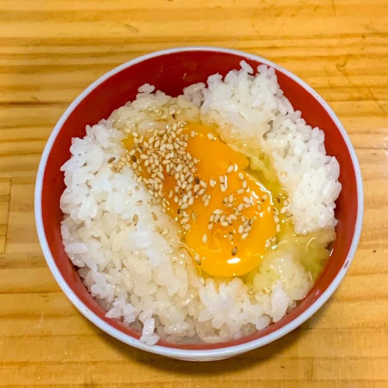 たまごかけライス(神田ラーメン わいず)