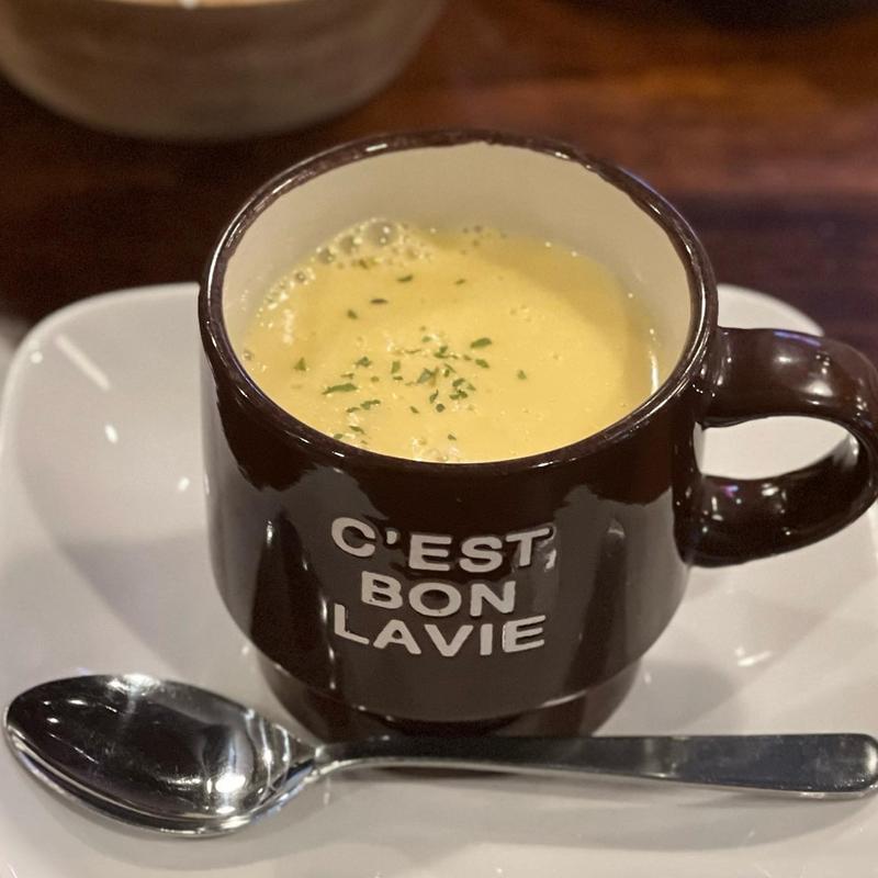 コーンスープ(ステーキJUNKY！ 西口店)