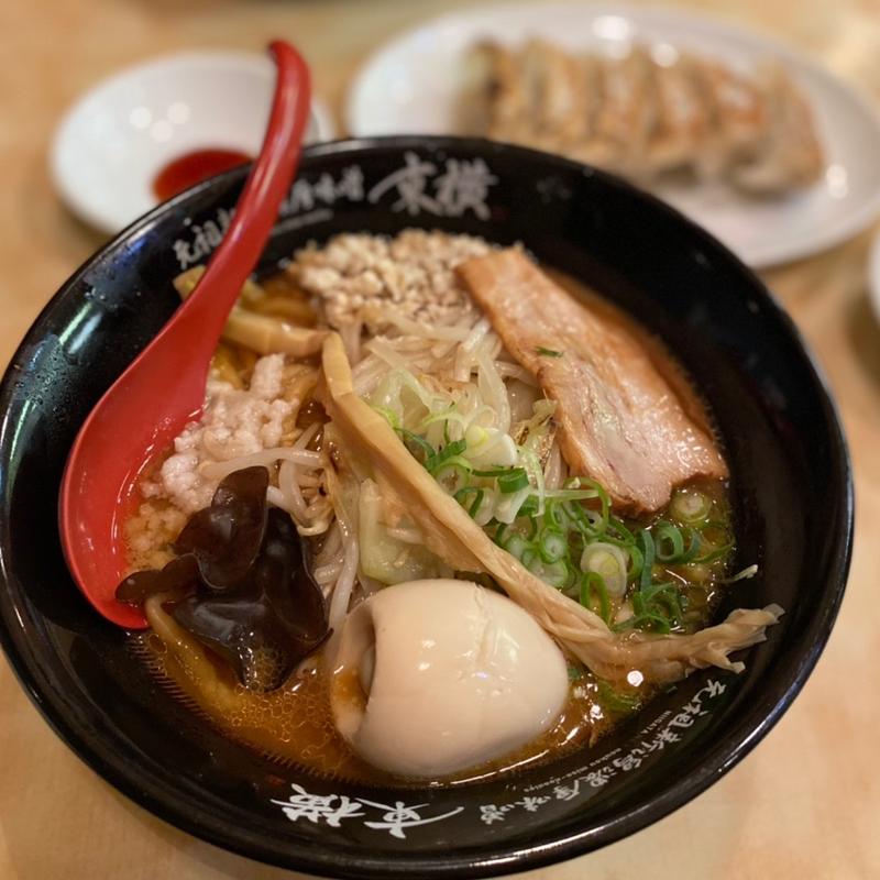 味噌ラーメン(東横 紫竹山店 （とうよこ）)