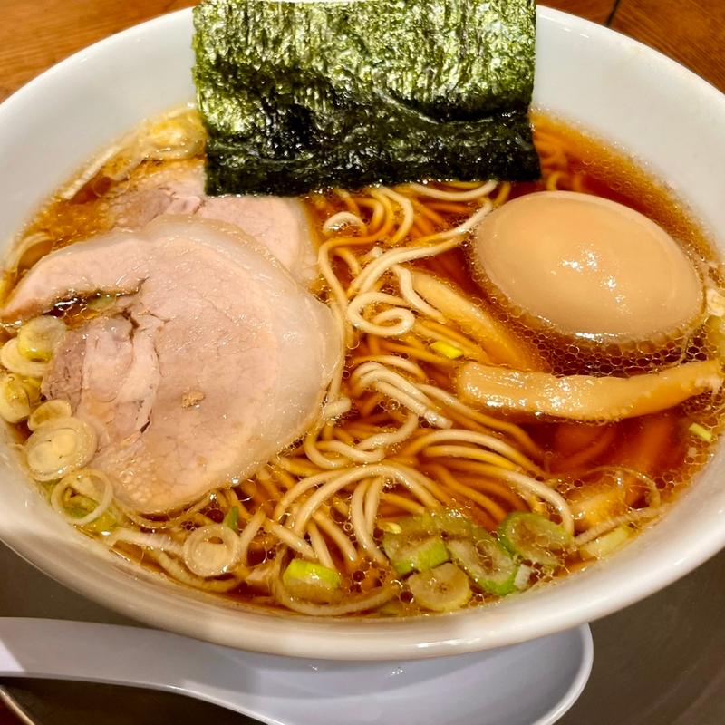 豚玉中華そば(舎鈴 ビーンズキッチン武蔵浦和店)