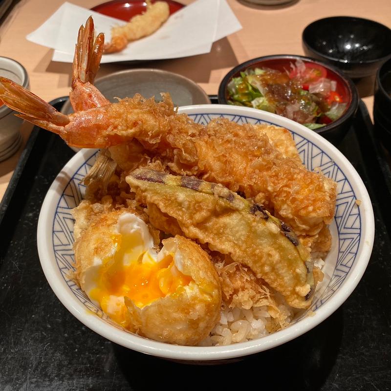 大えび天丼(銀座ハゲ天 グランデュオ蒲田店)