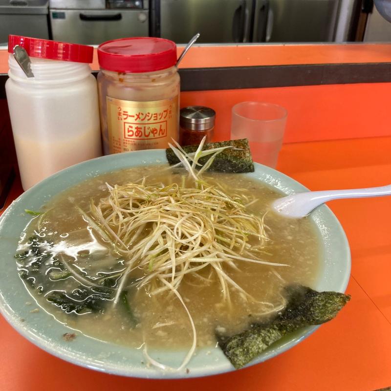ネギラーメン 大(ラーメンショップ 小野路店)